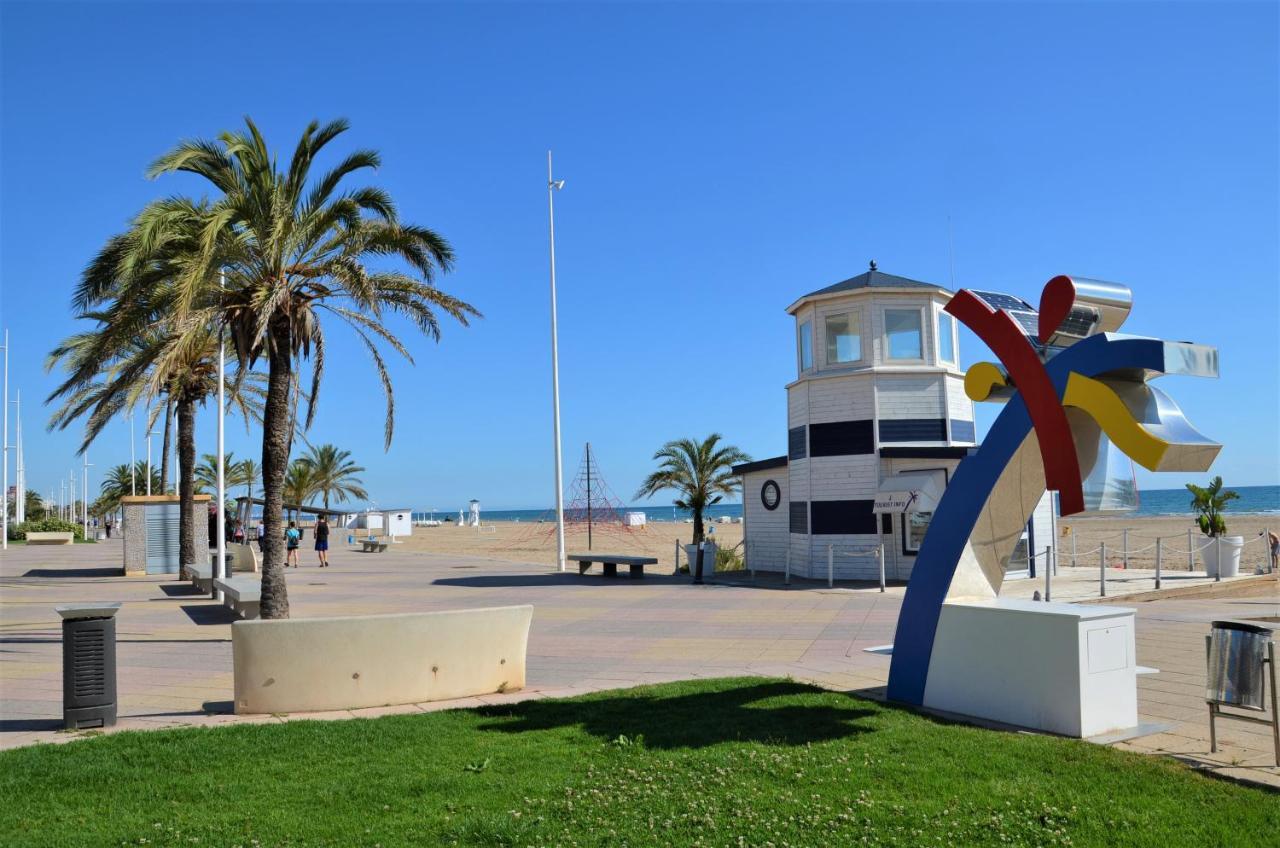 Apartamento Playa&Port Gandia Solo Familias Exterior foto